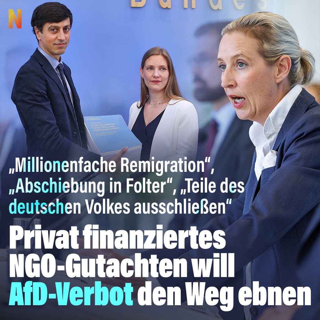 „Abschiebung in Folter“: NGO-Gutachten will AfD-Verbot den Weg ebnen