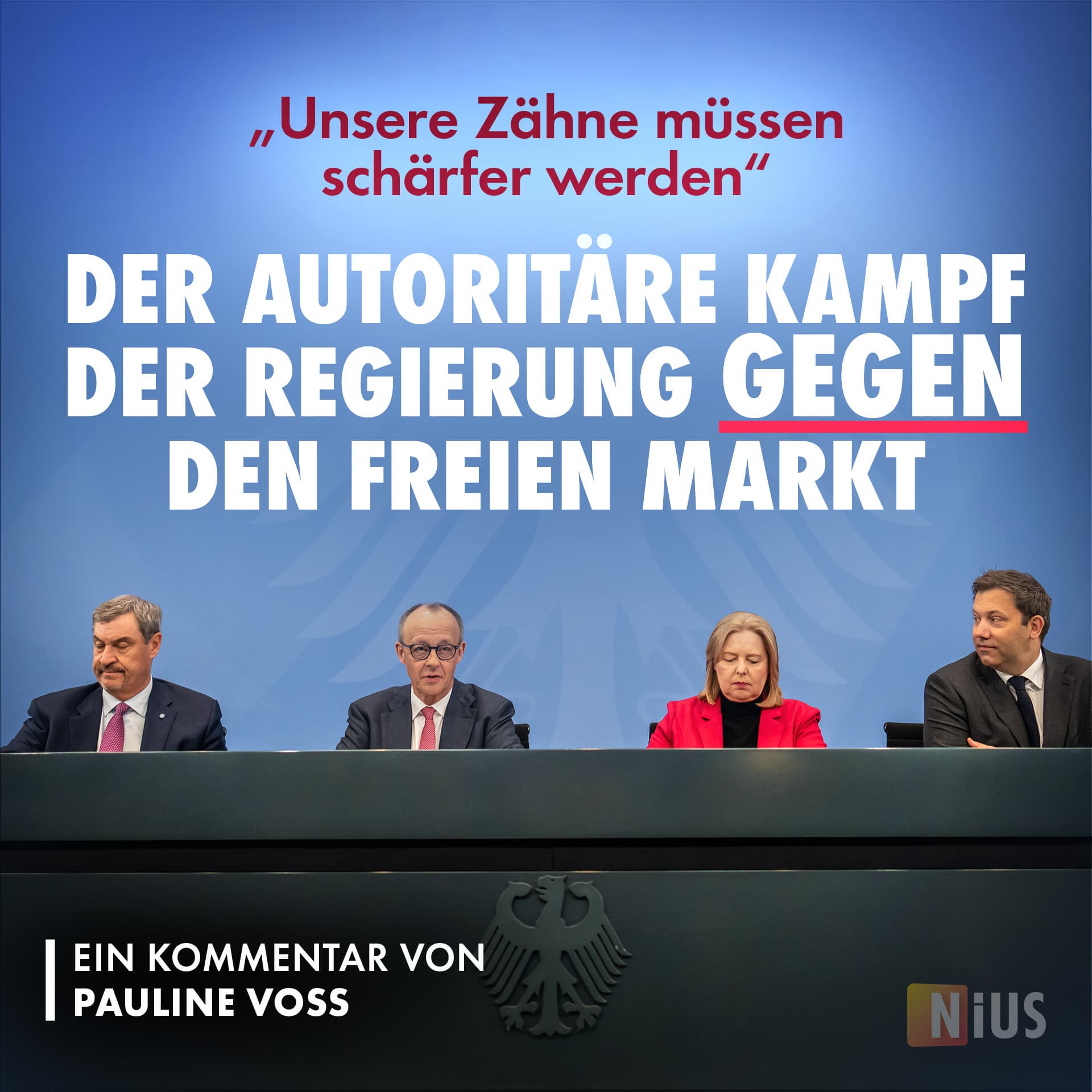 Der autoritäre Kampf der Regierung gegen den freien Markt