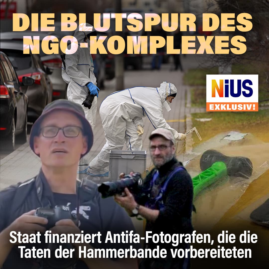 Die Blutspur des NGO-Komplexes: Staat finanziert Antifa-Fotografen, die die Taten der Hammerbande vorbereiteten