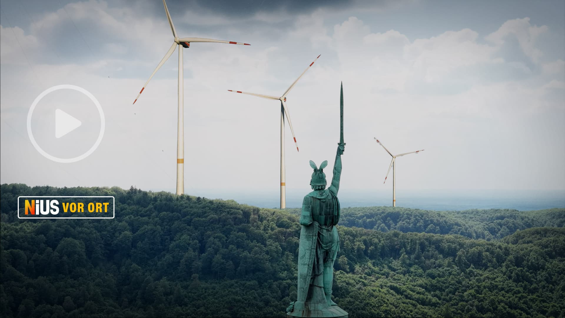 Windräder überragen Hermannsdenkmal um 200 Meter: Die Windrad-Schlacht im Teutoburger Wald