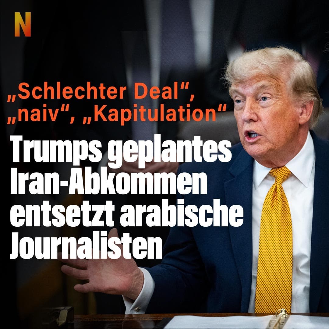 Trumps geplantes Iran-Abkommen entsetzt arabische Journalisten