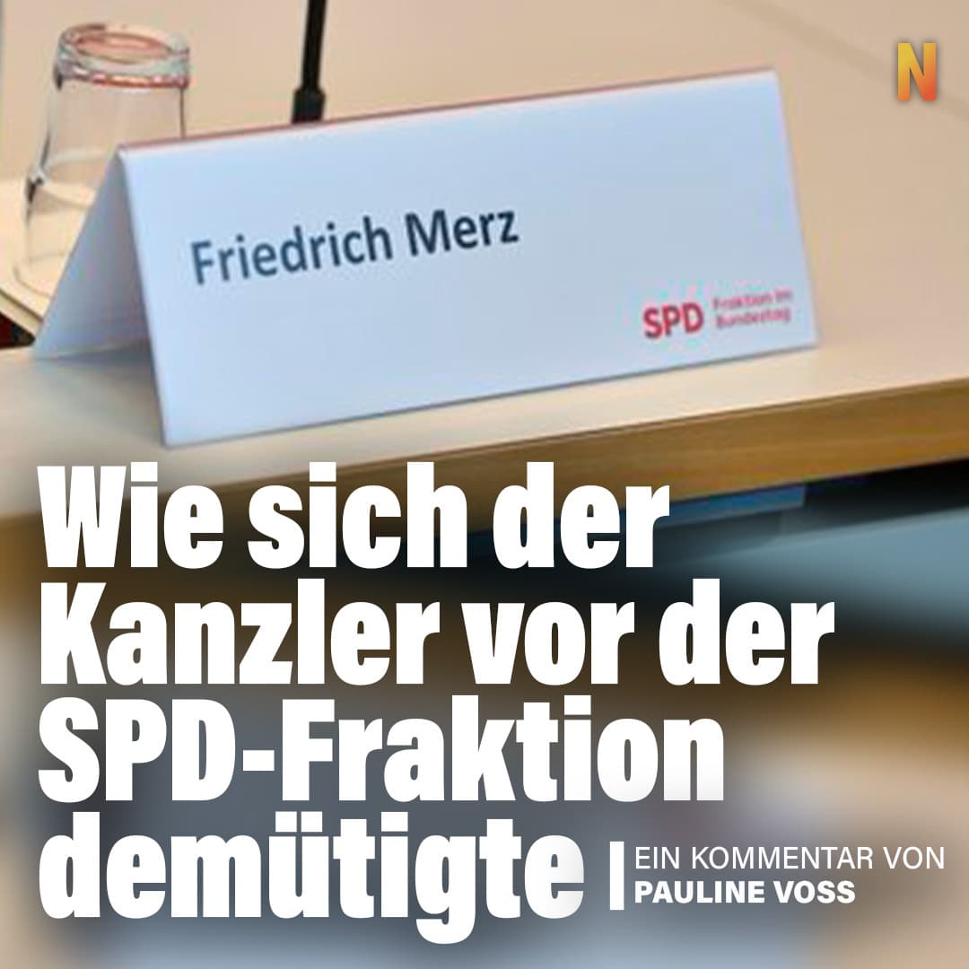 Wie sich der Kanzler vor der SPD-Fraktion demütigte