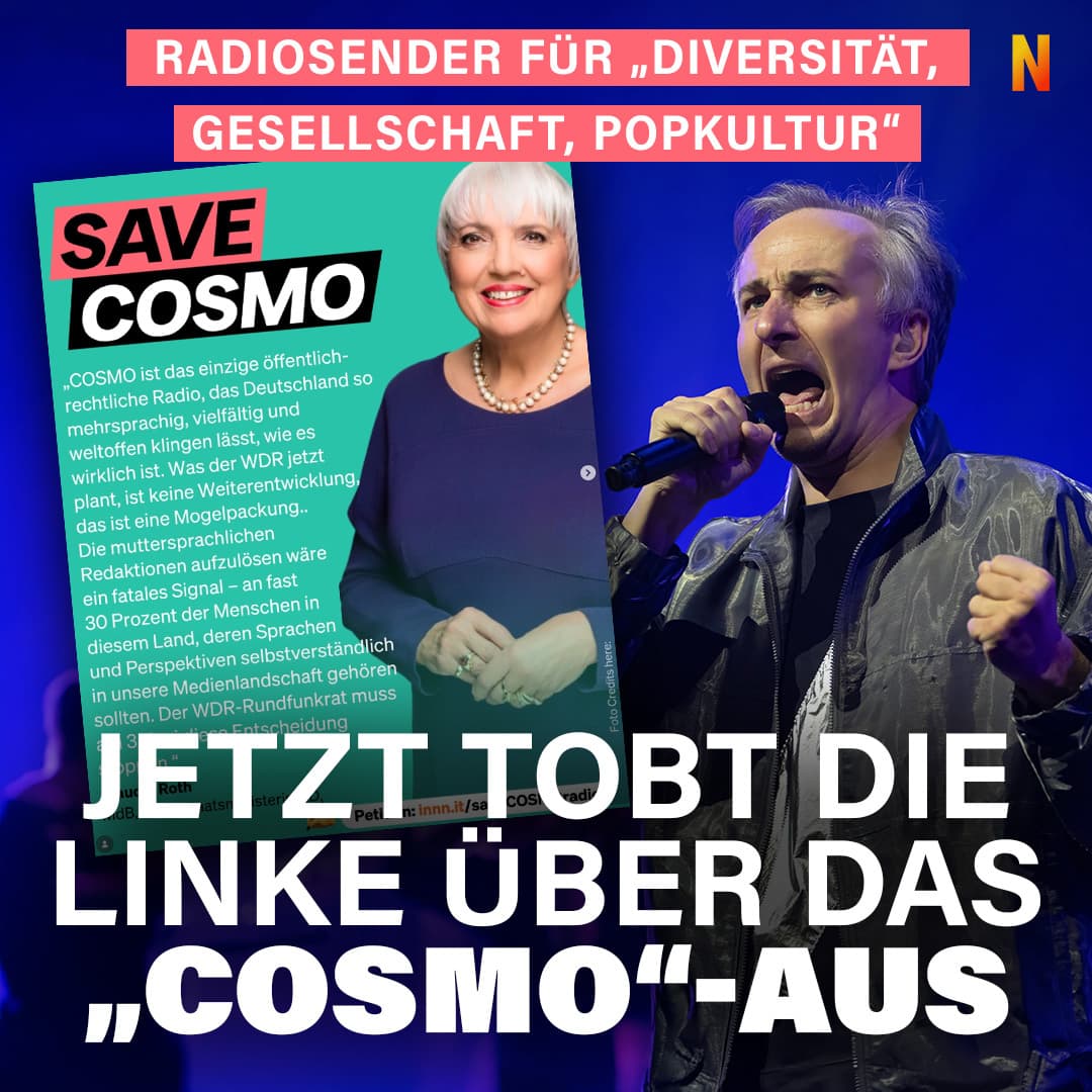 Radiosender für „Diversität, Gesellschaft, Popkultur”: Jetzt tobt die Linke über das „Cosmo”-Aus