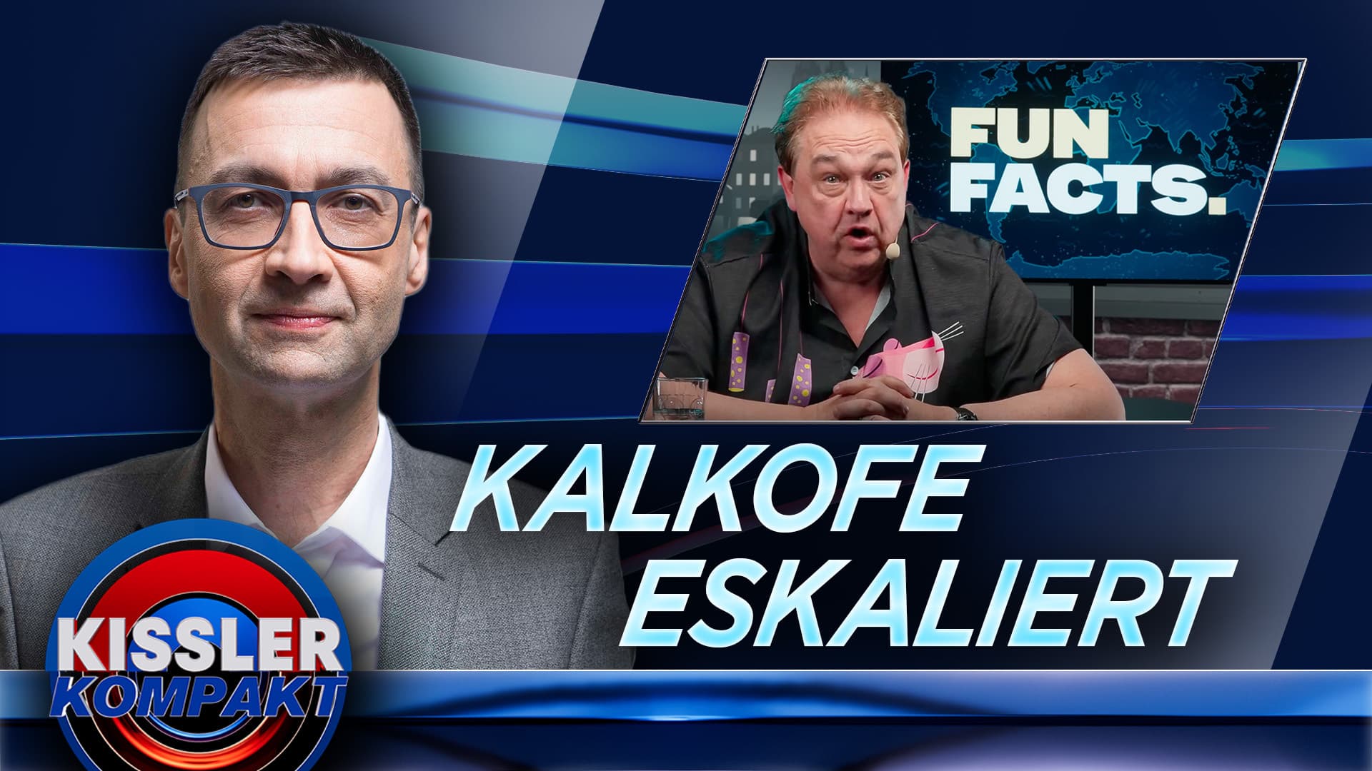 Oliver Kalkofe ekaliert gegen NIUS: Linke Haltung schlägt Fakten | KISSLER Kompakt am 15.6