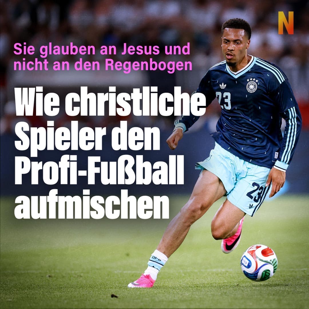 Sie glauben an Jesus und nicht an den Regenbogen: Wie christliche Spieler den Profi-Fußball aufmischen