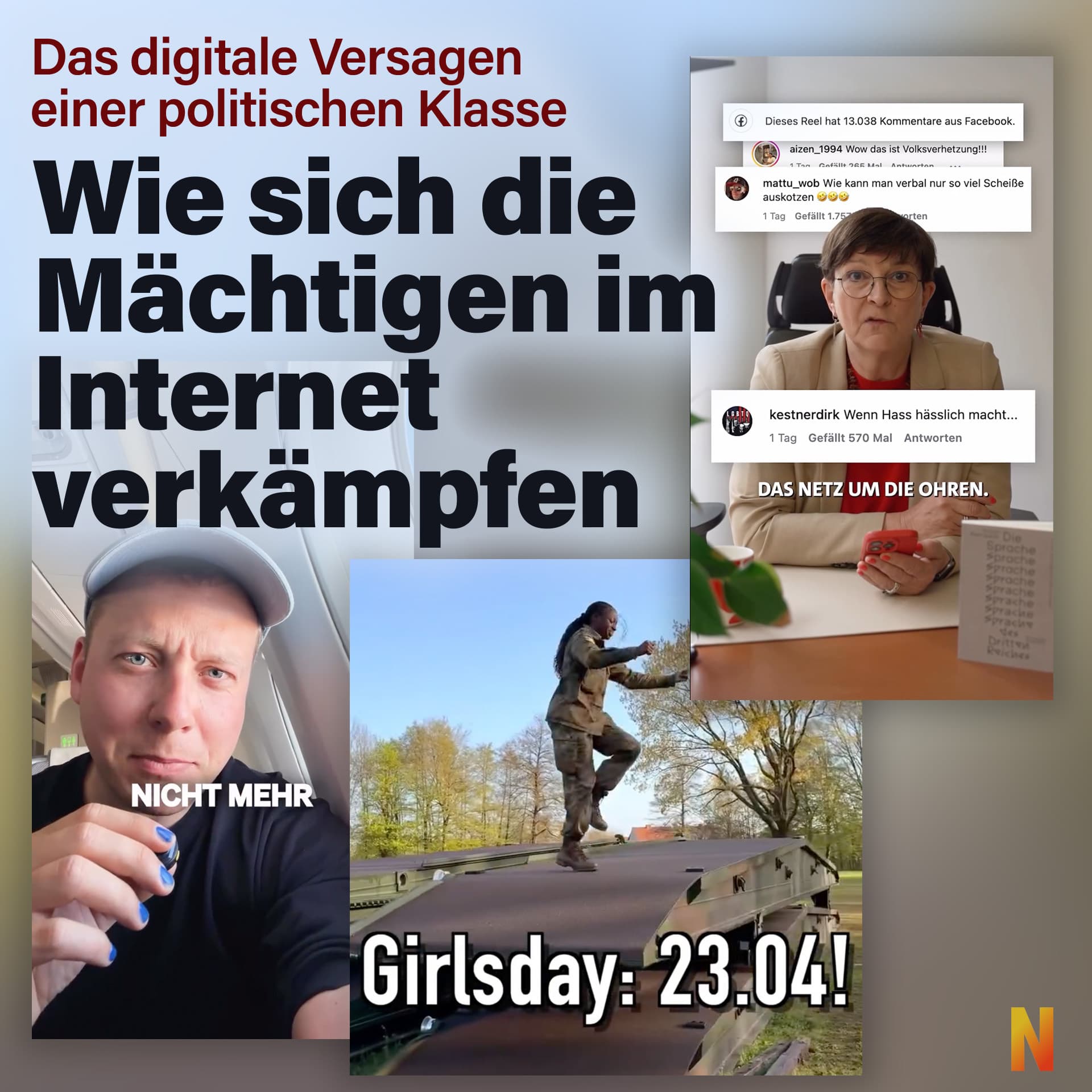 Das digitale Versagen einer politischen Klasse: Wie sich die Mächtigen im Internet verkämpfen
