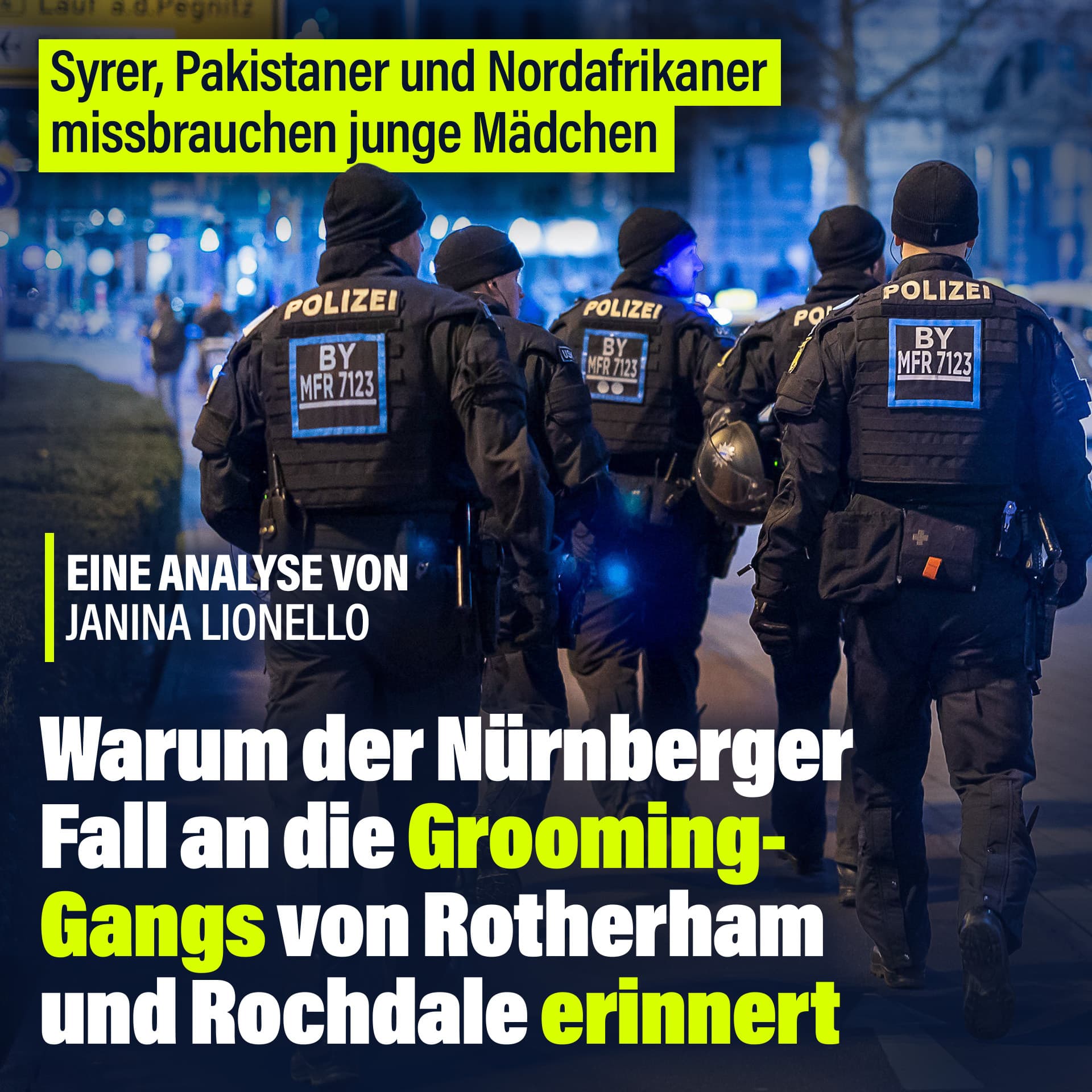 Warum der Nürnberger Fall an die Grooming-Gangs von Rotherham und Rochdale erinnert