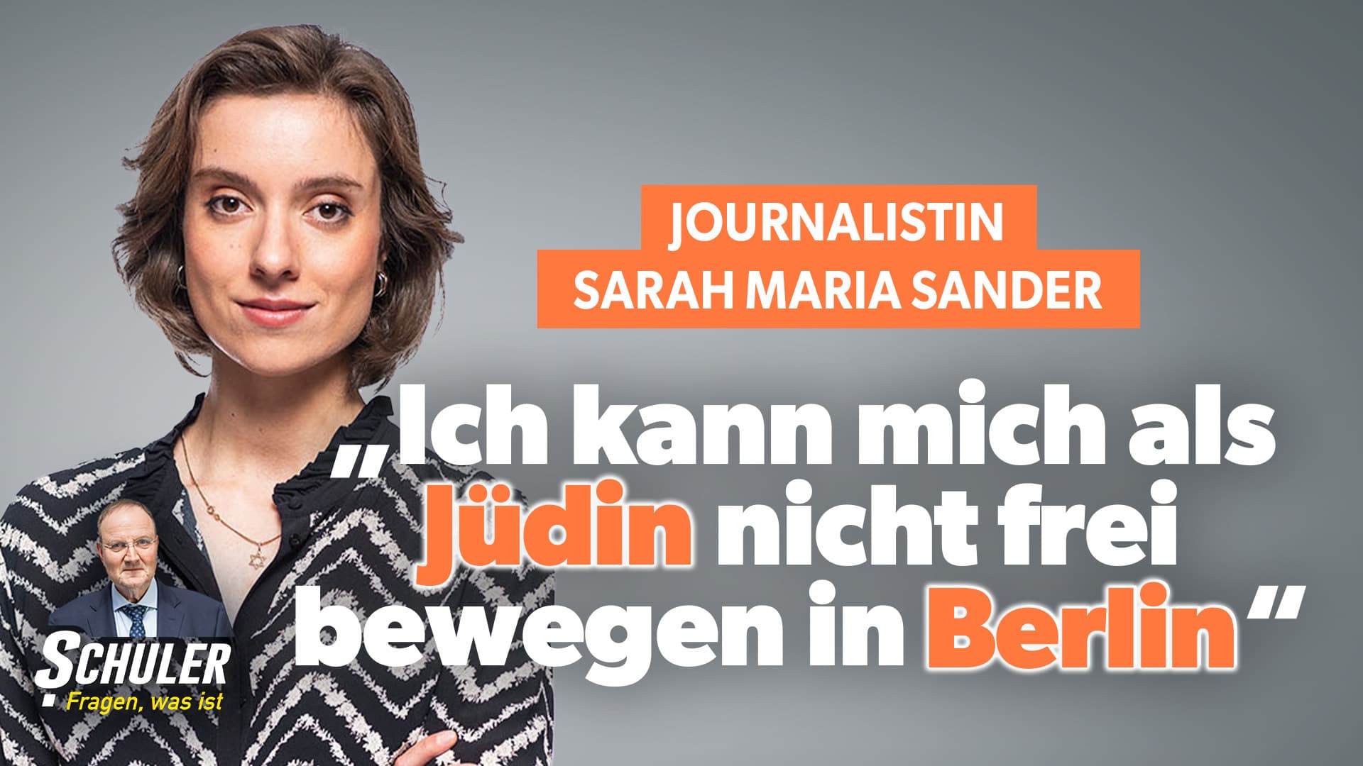 Journalistin Sarah Maria Sander: „Ich kann mich als Jüdin nicht frei bewegen in Berlin“