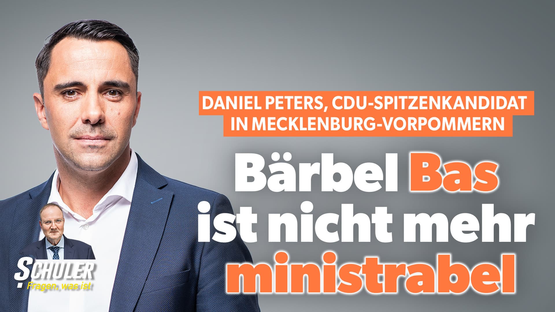 CDU-Spitzenkandidat Daniel Peters: Bärbel Bas ist nicht mehr ministrabel