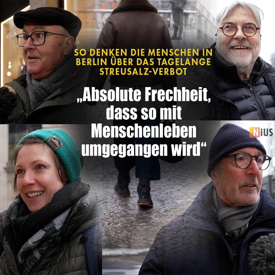 Tagelanges Streusalz-Verbot in Berlin: „Absolute Frechheit, dass so mit Menschenleben umgegangen wird“