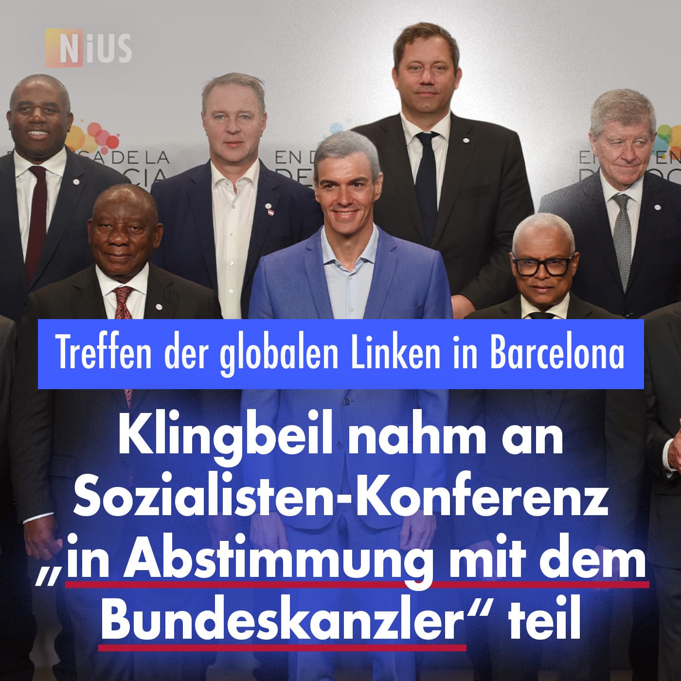 Klingbeil nahm an Sozialisten-Konferenz „in Abstimmung mit dem Bundeskanzler“ teil