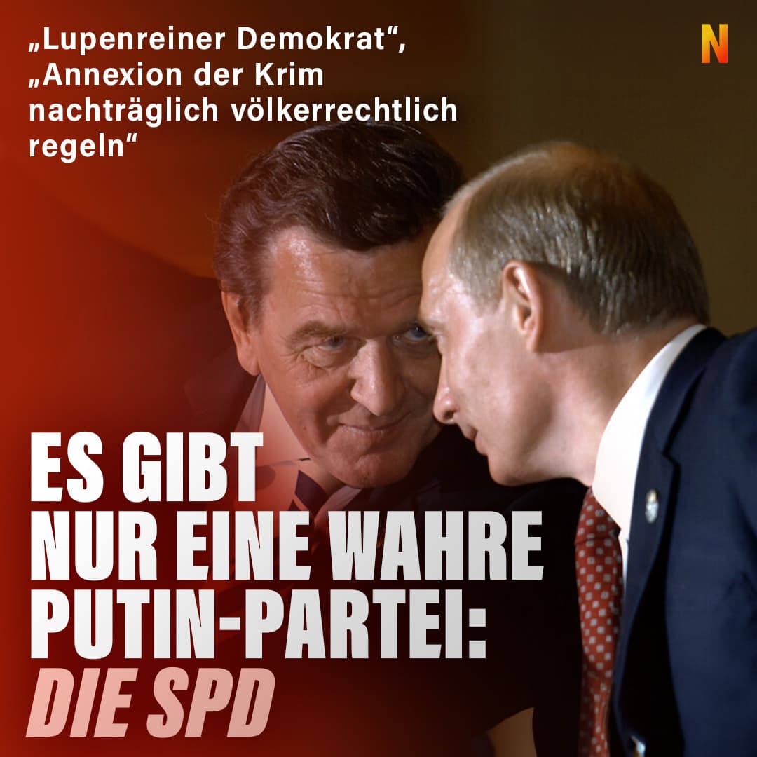 Die wahre Putin-Partei ist die SPD