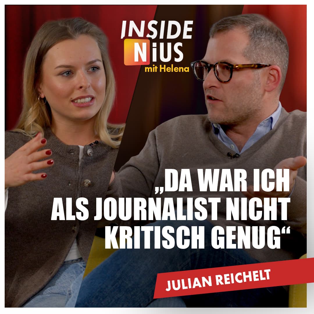 „Sobald man aufhört, für Meinungsfreiheit zu kämpfen, stirbt Freiheit“ – Julian Reichelt | Inside NIUS mit Helena