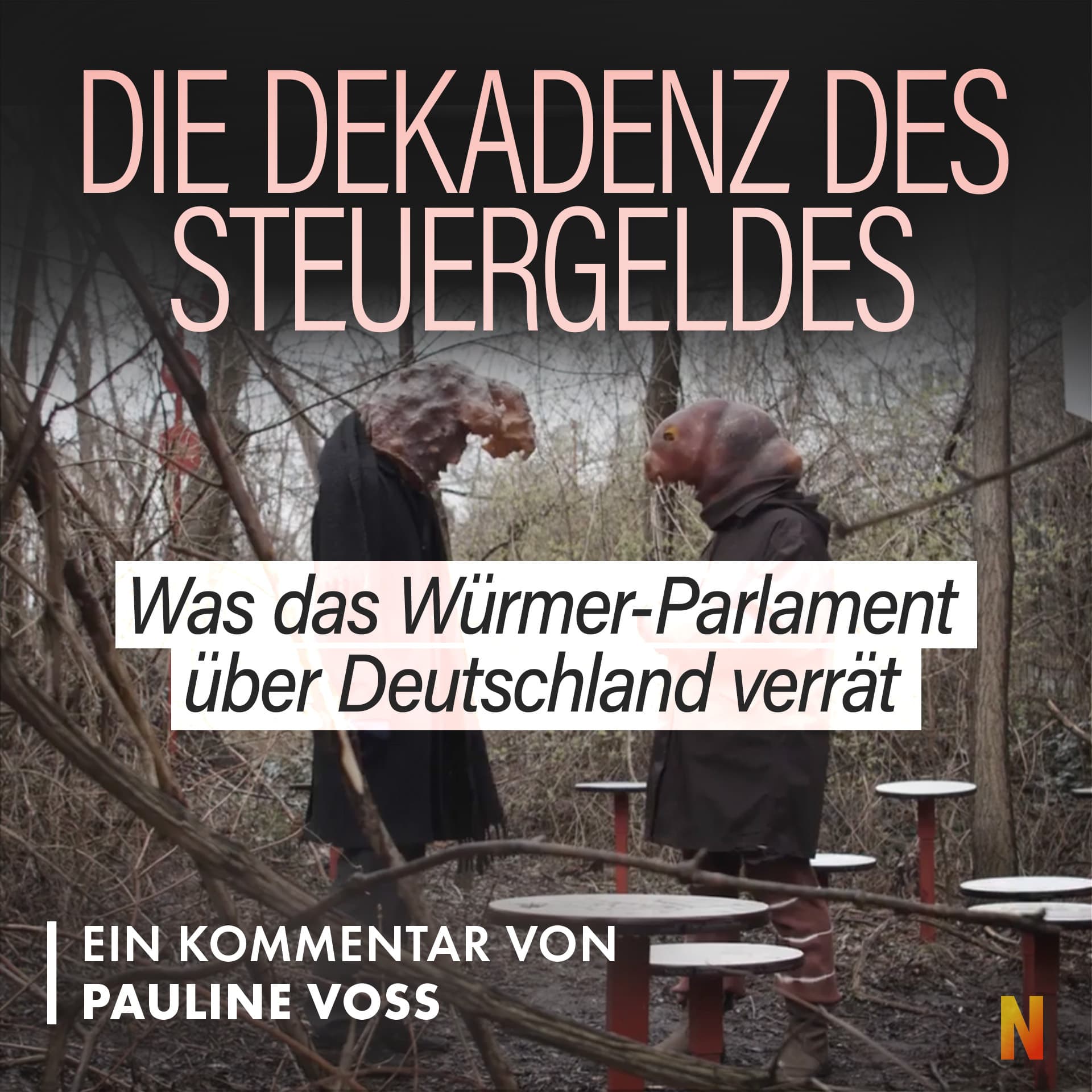 Die Dekadenz des Steuergeldes: Was das Würmer-Parlament über Deutschland verrät