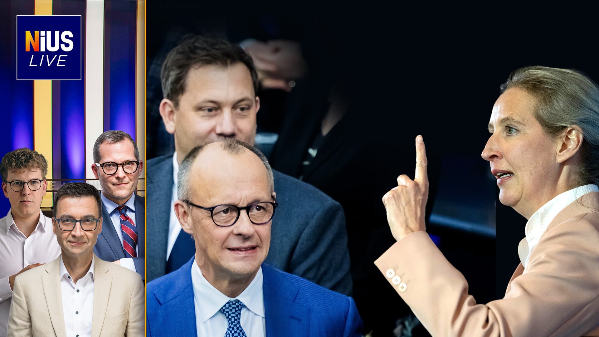 Ab 6 Uhr bei NIUS Live: Jetzt will Merz die AfD-Rente