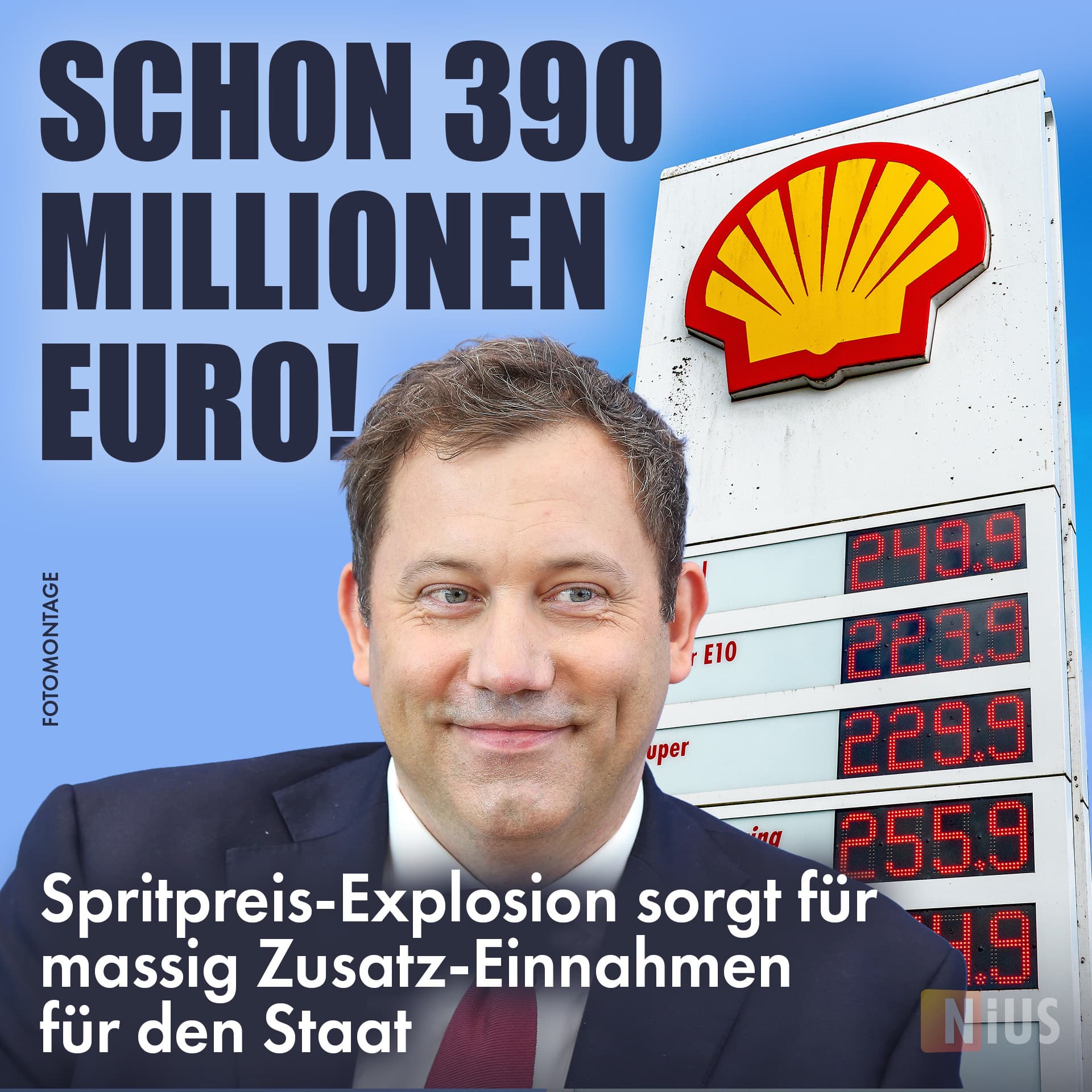 Schon 390 Millionen Euro! Spritpreis-Explosion sorgt für massig Zusatz-Einnahmen für den Staat