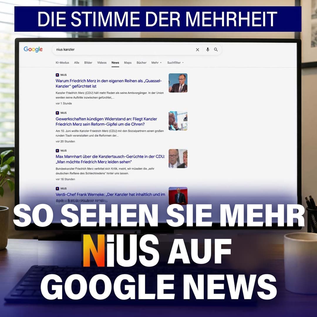So sehen Sie mehr NIUS auf Google News
