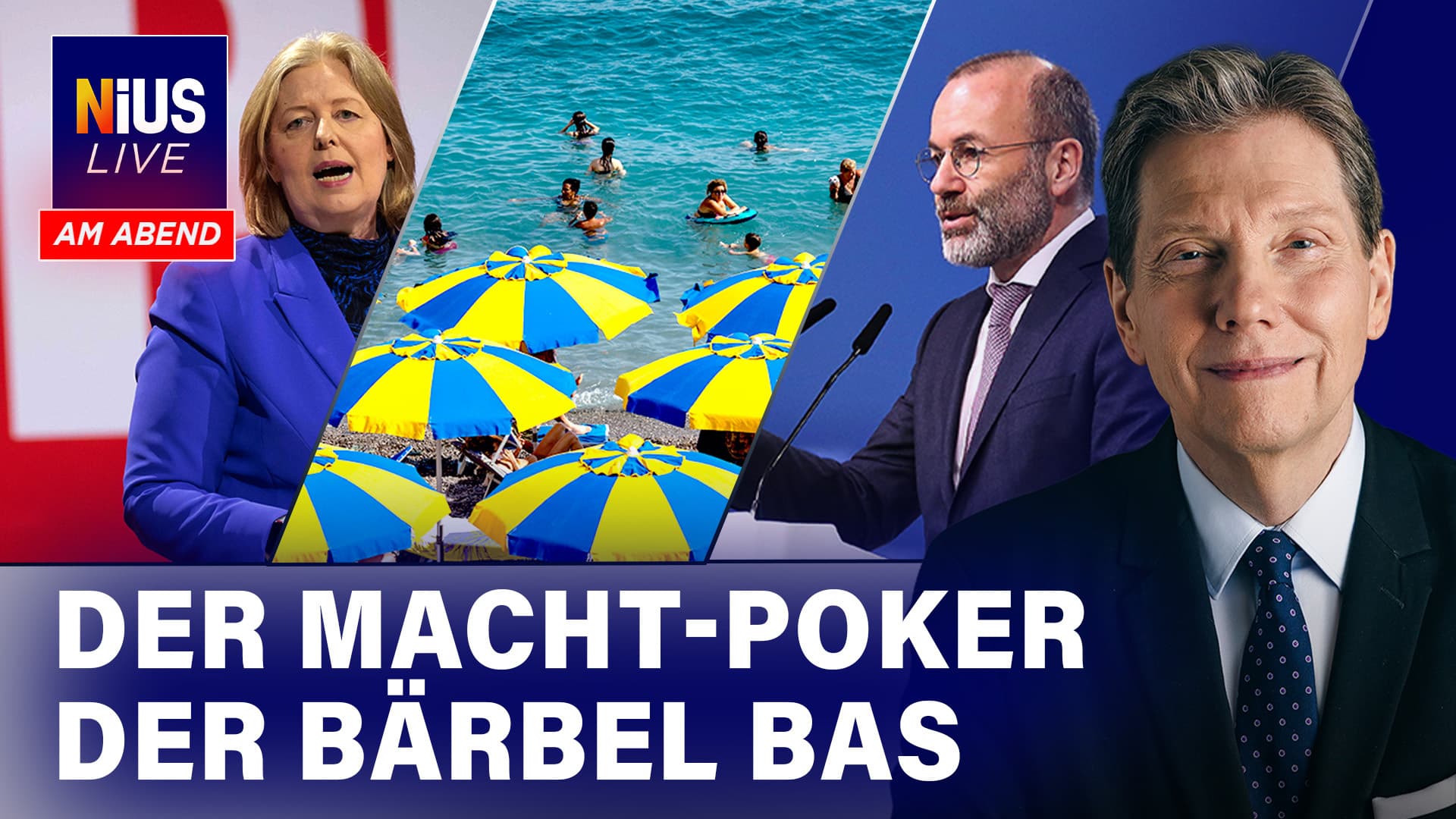 Großer AfD-Jubel für EVP-Weber im Europaparlament I NIUS Live am Abend vom 18.06.2026