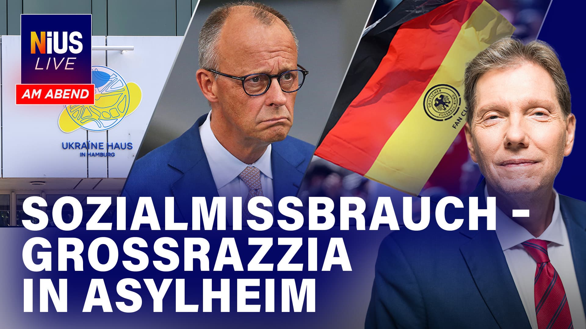 Gewalt erwartet: So will die Linke den AfD-Parteitag stoppen! I NIUS Live am Abend vom 25.06.2026
