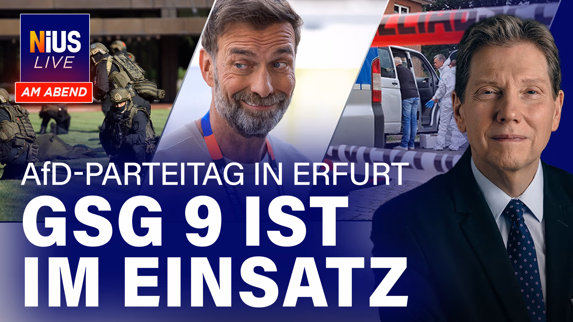 Medien: Klopp soll Nachfolger von Nagelsmann werden I NIUS Live am Abend vom 03.07.2026