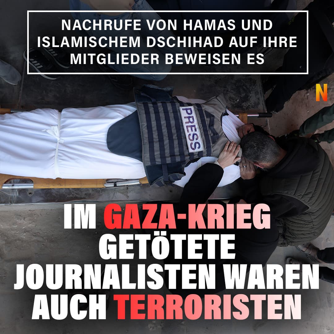 Im Gaza-Krieg getötete Journalisten waren auch Terroristen