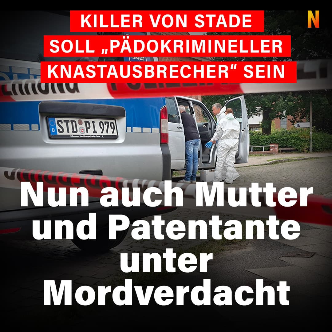 Killer von Stade soll „pädokrimineller Knastausbrecher“ sein – nun auch Mutter und Patentante unter Mordverdacht