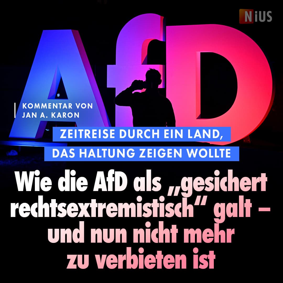 Wie die AfD als „gesichert rechtsextremistisch“ galt – und nun nicht mehr zu verbieten ist