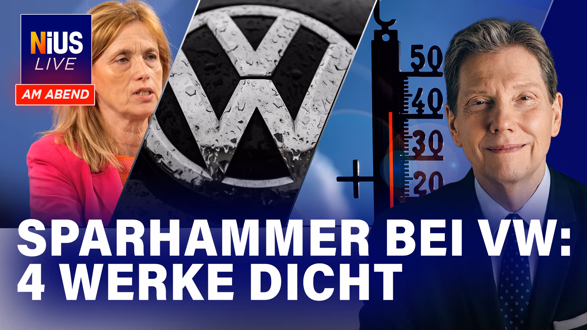 Familienministerin Prien plant Verschärfungen beim Elterngeld I NIUS Live am Abend vom 26.06.2026
