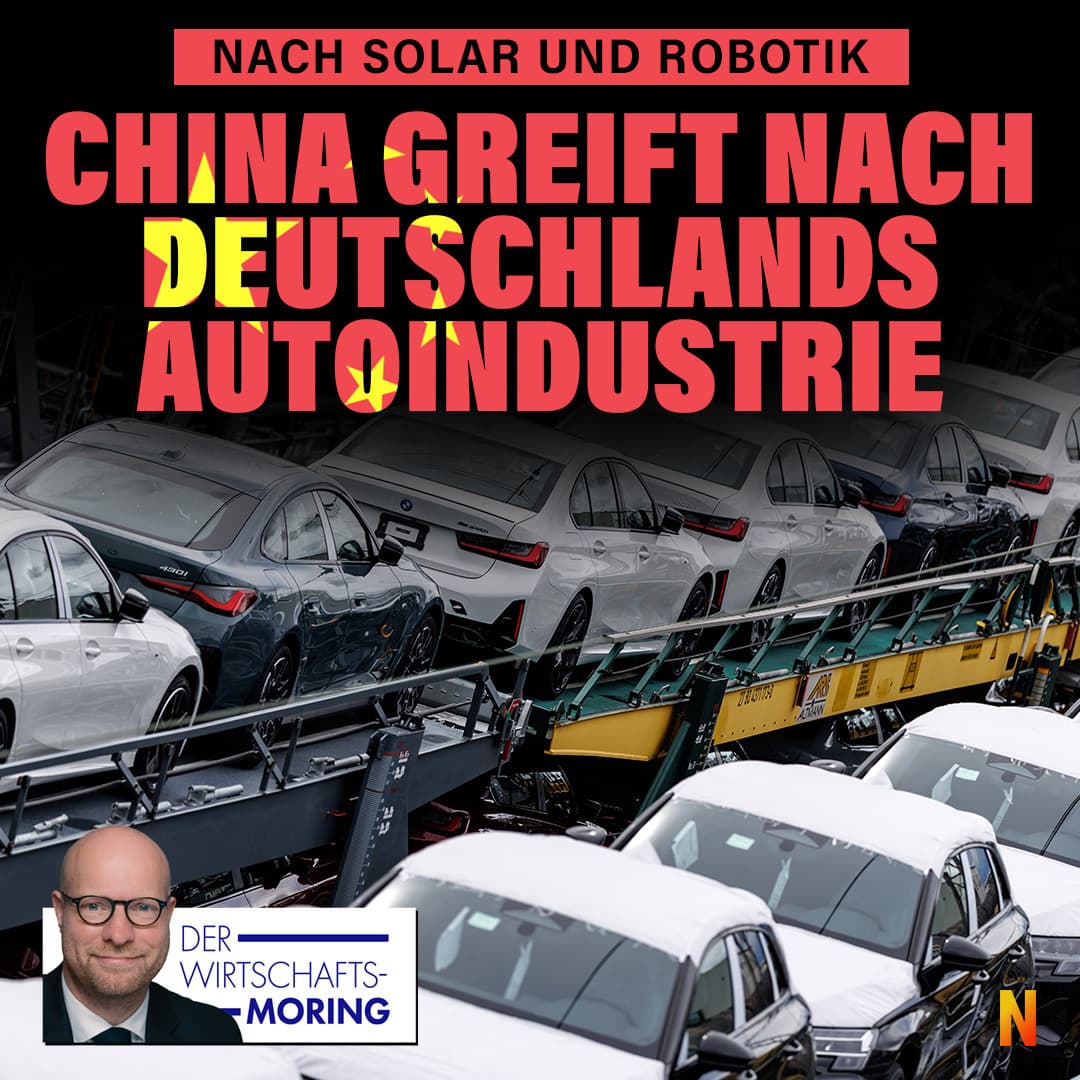 Nach Solar und Robotik: China greift nach Deutschlands Autoindustrie