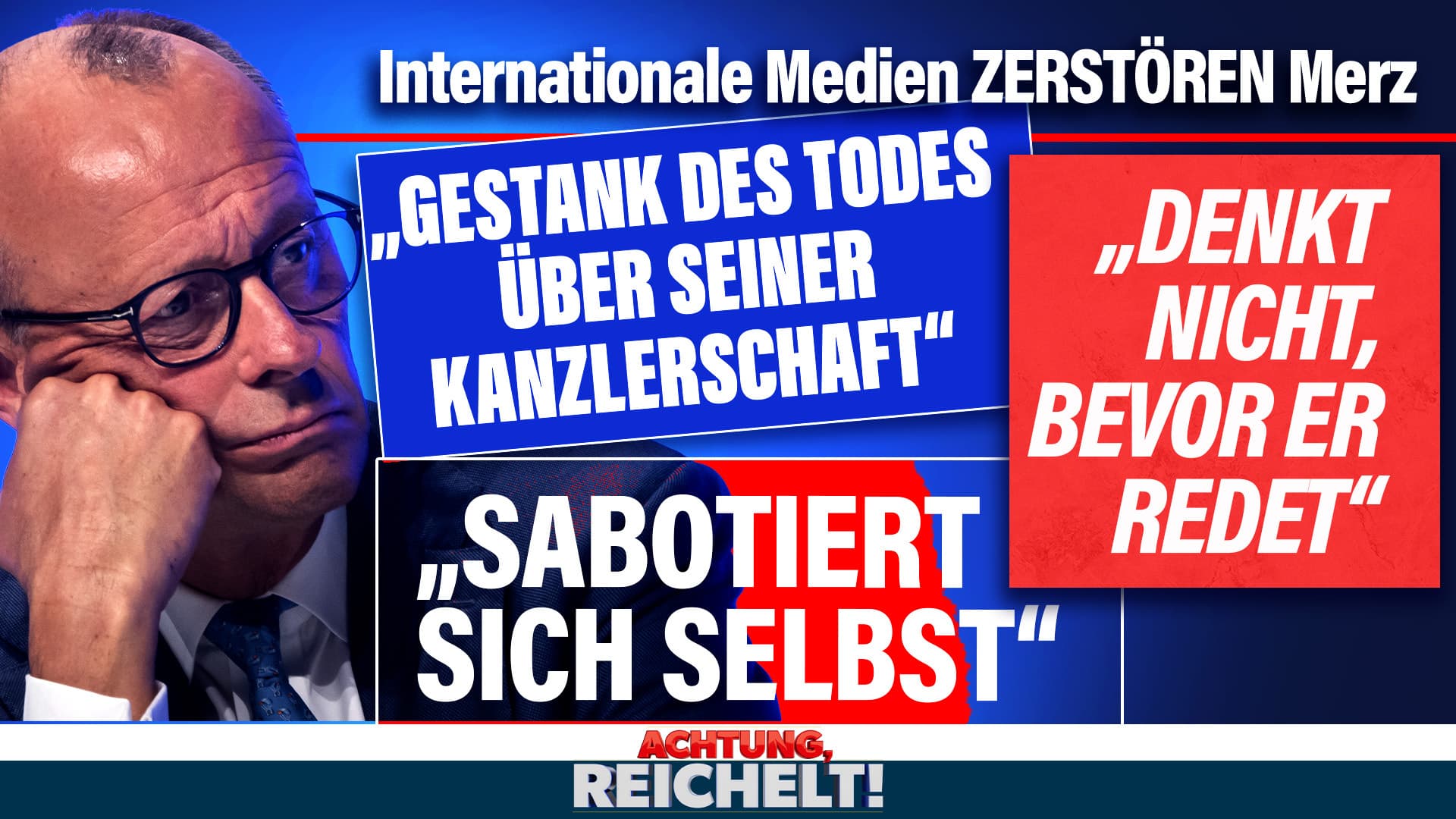 Medien rechnen mit Merz ab: „Gestank des Todes“ über einem „Mann ohne Eier“