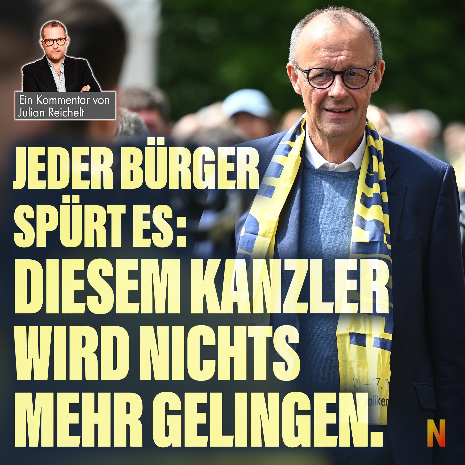 Jeder Bürger spürt es: Diesem Kanzler wird nichts mehr gelingen.