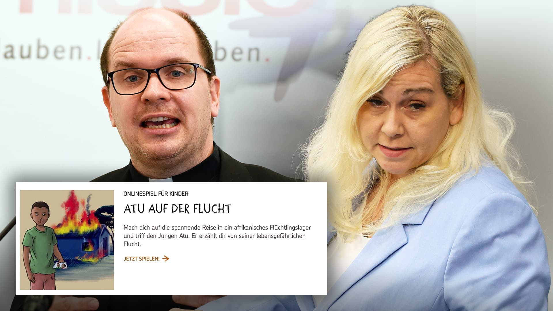 Katholisches Kindermissionswerk „Die Sternsinger“ hetzt gegen AfD und indoktriniert Kinder mit Online-Fluchtspiel