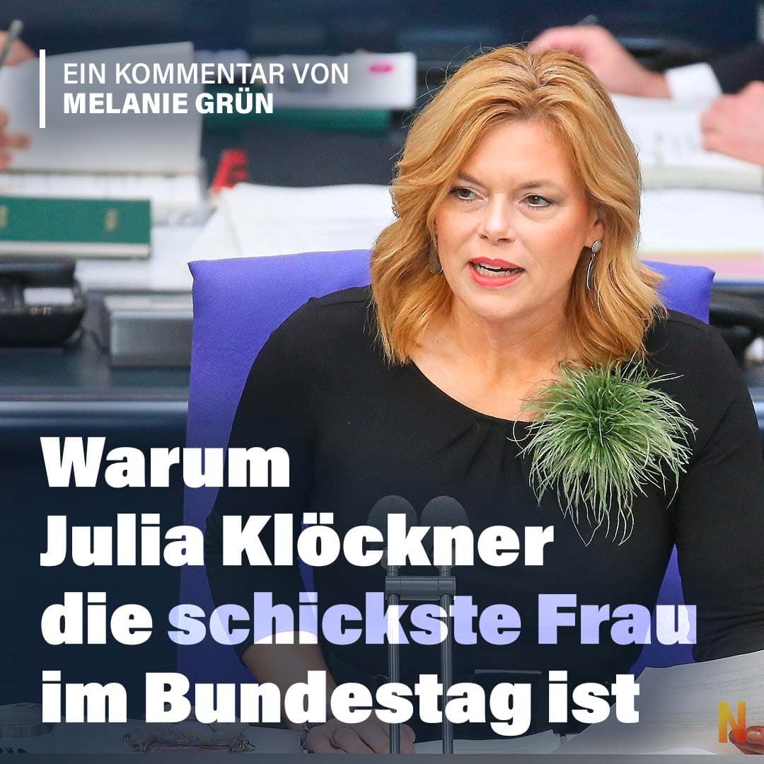 Warum Julia Klöckner die schickste Frau im Bundestag ist