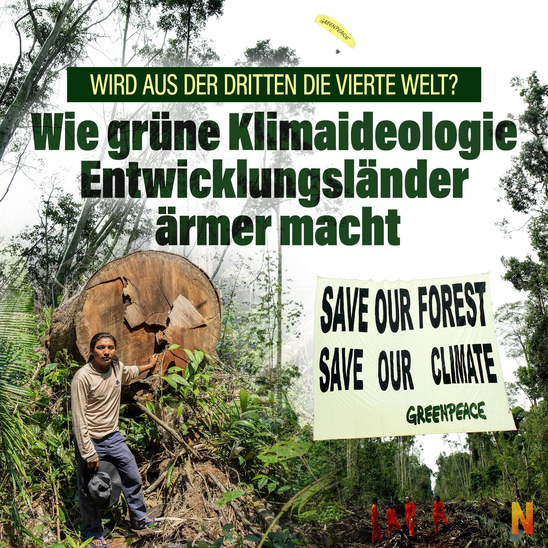 Grüne Klimaideologie: So werden die Menschen in den Entwicklungsländern ärmer