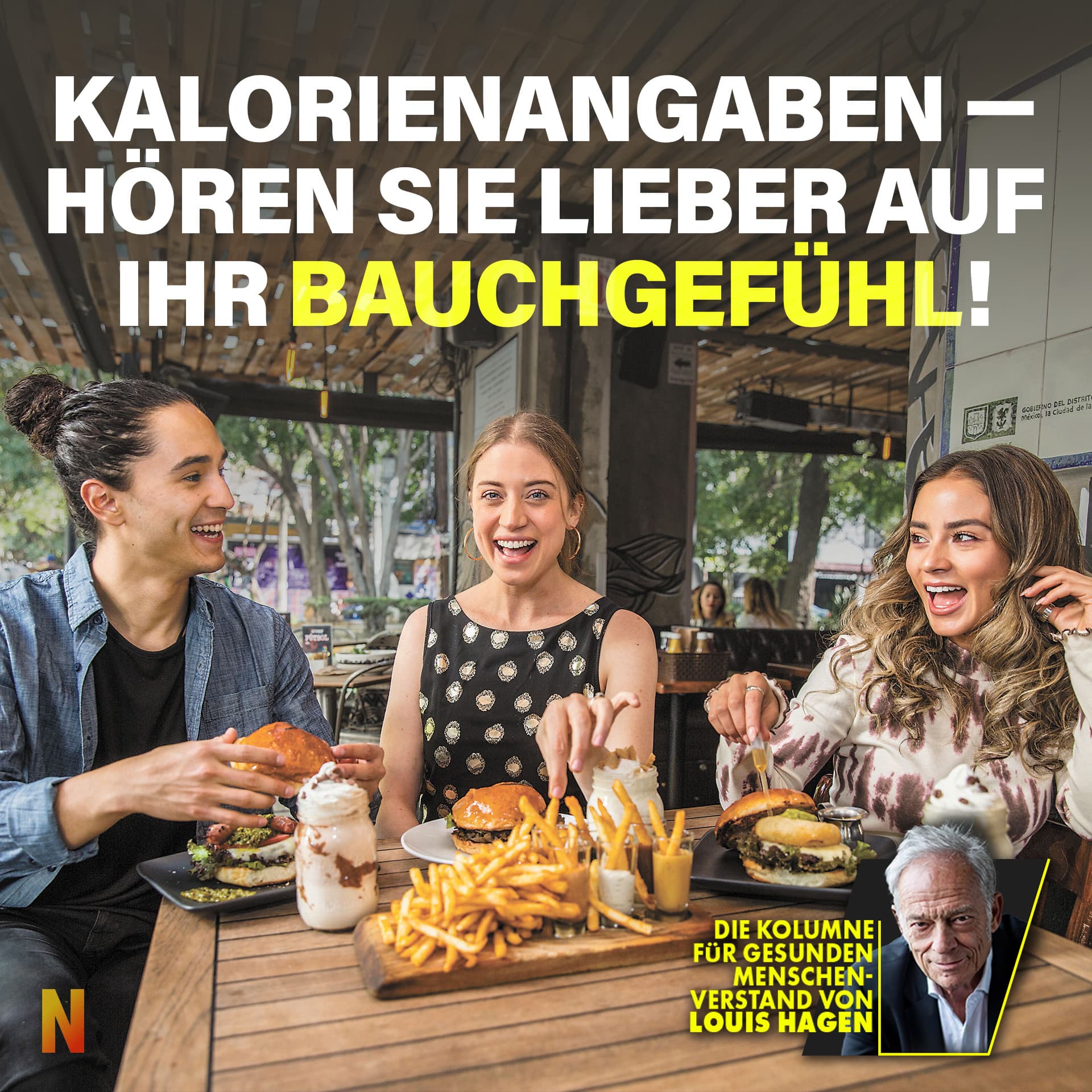Kalorienangaben – hören Sie lieber auf Ihr Bauchgefühl!