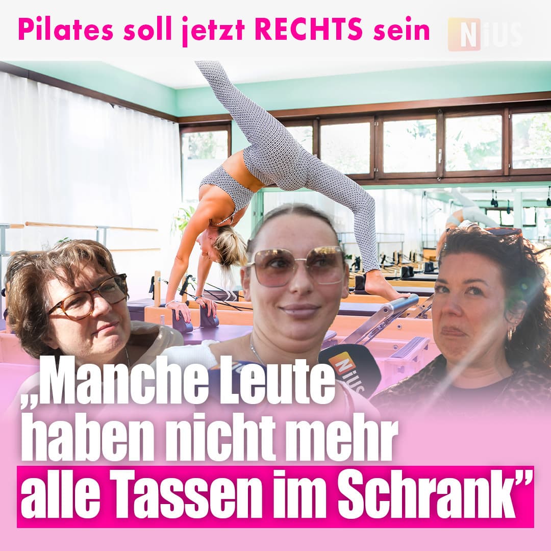 Pilates soll jetzt rechts sein: „Manche Leute haben nicht mehr alle Tassen im Schrank”