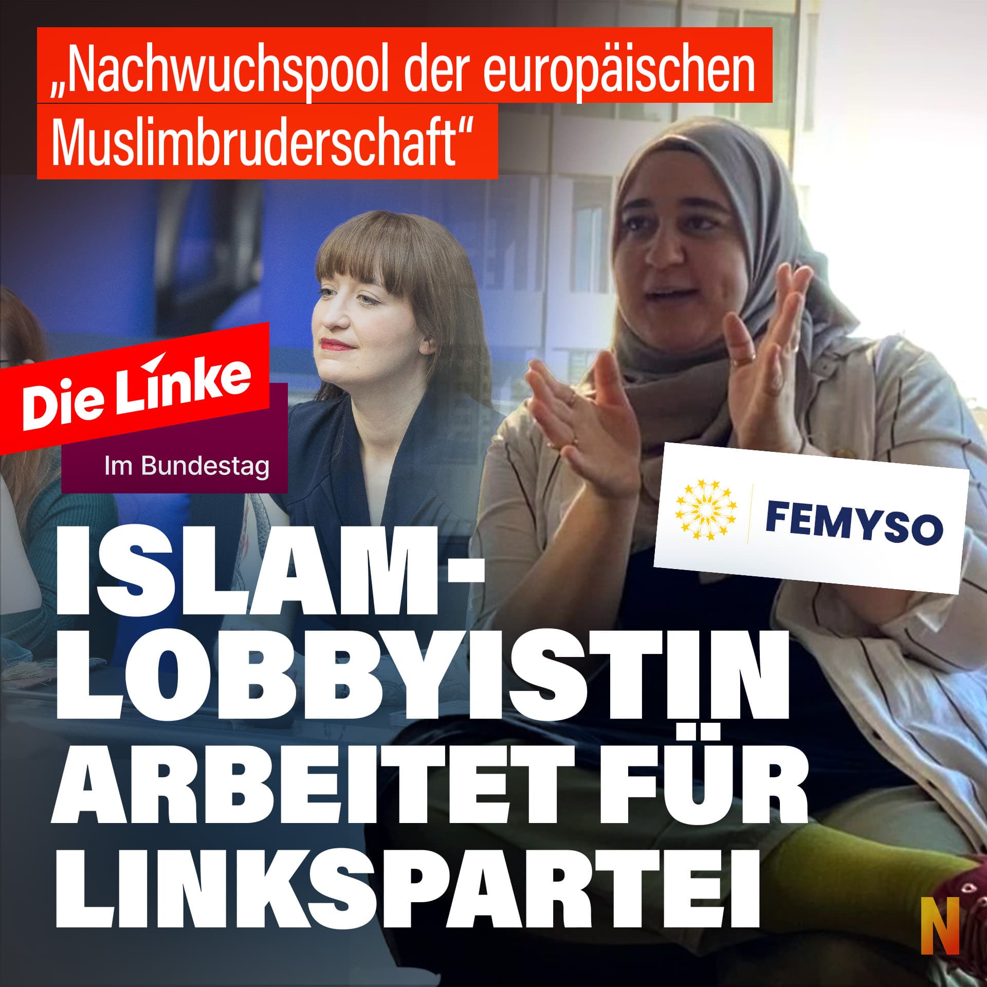 Islam-Lobbyistin arbeitet für Linkspartei