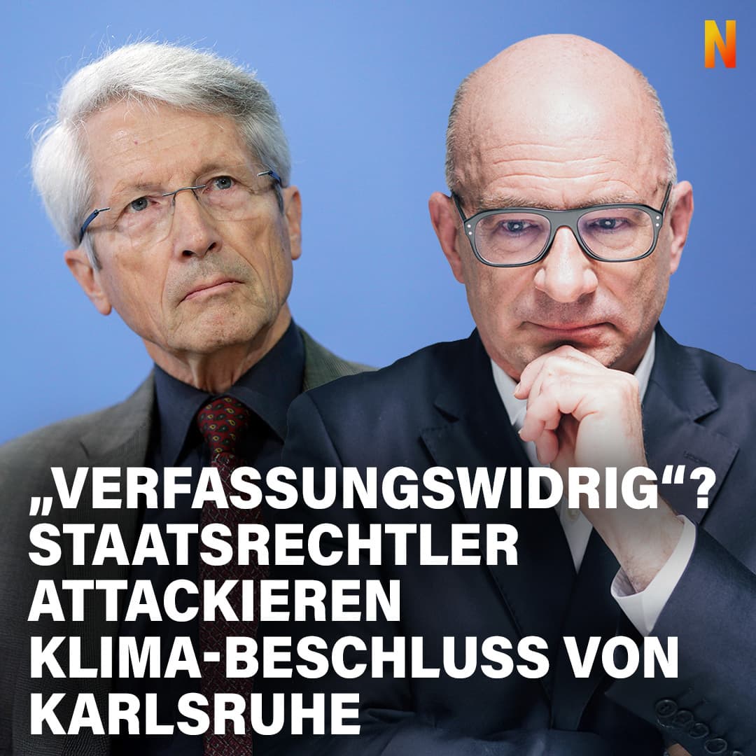 „Verfassungswidrig“? Staatsrechtler attackieren Klima-Beschluss von Karlsruhe