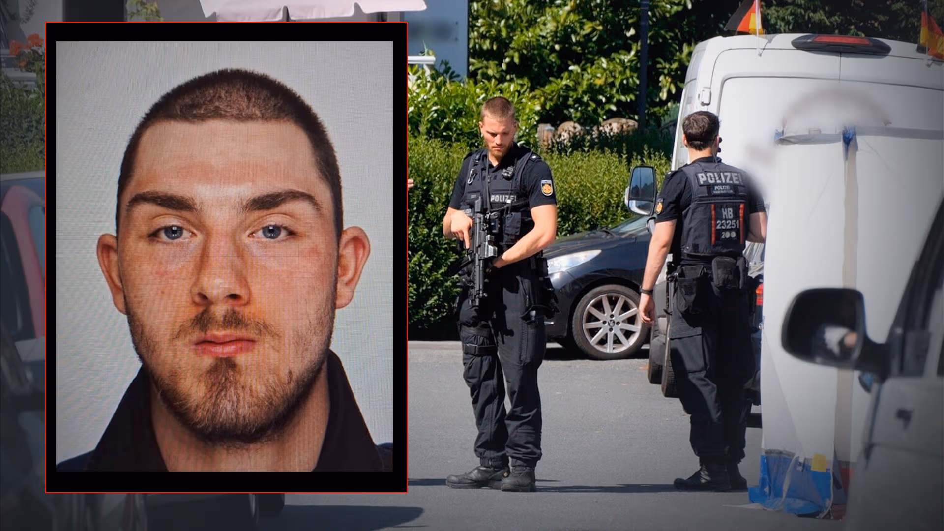 Bremer Polizei schnappt Brandon Ç.! Er tötete ein Ehepaar mit einer Lanze