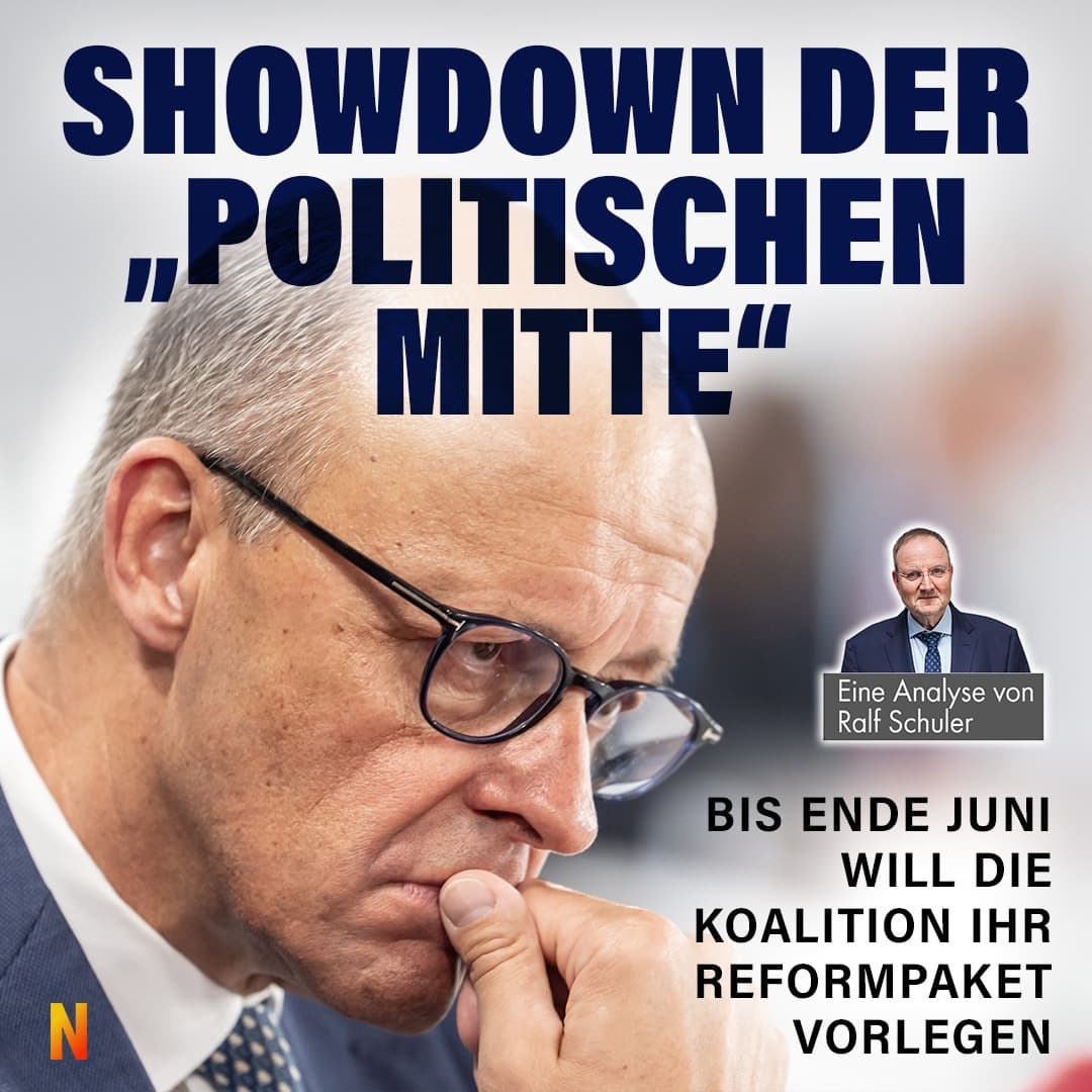 Showdown der „politischen Mitte“: Bis Ende Juni will die Koalition ihr Reformpaket vorlegen