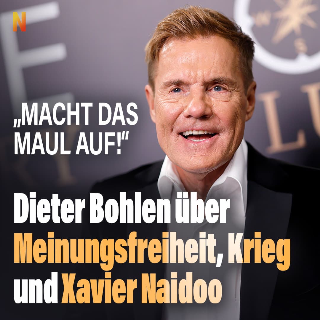 „Macht das Maul auf!“: Dieter Bohlen über Meinungsfreiheit, Krieg und Xavier Naidoo