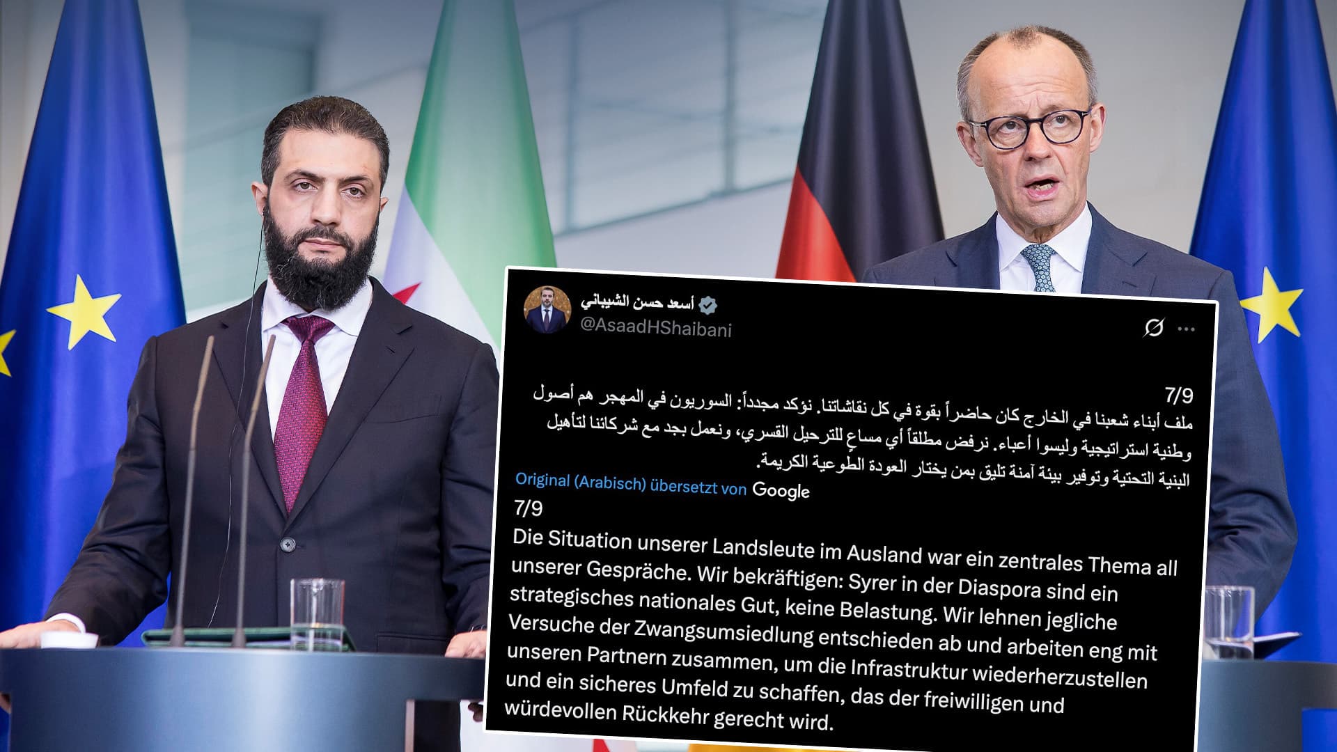 „Strategisches nationales Gut“: Warum die Worte des syrischen Außenministers wie eine offene Drohung klingen