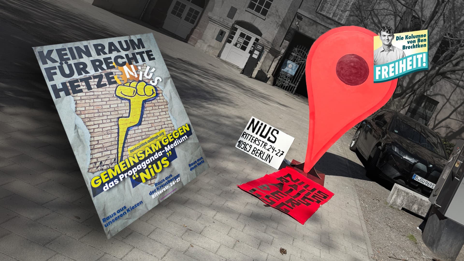 Wer NIUS bedroht, greift die Demokratie an – wer dazu schweigt, normalisiert politische Gewalt