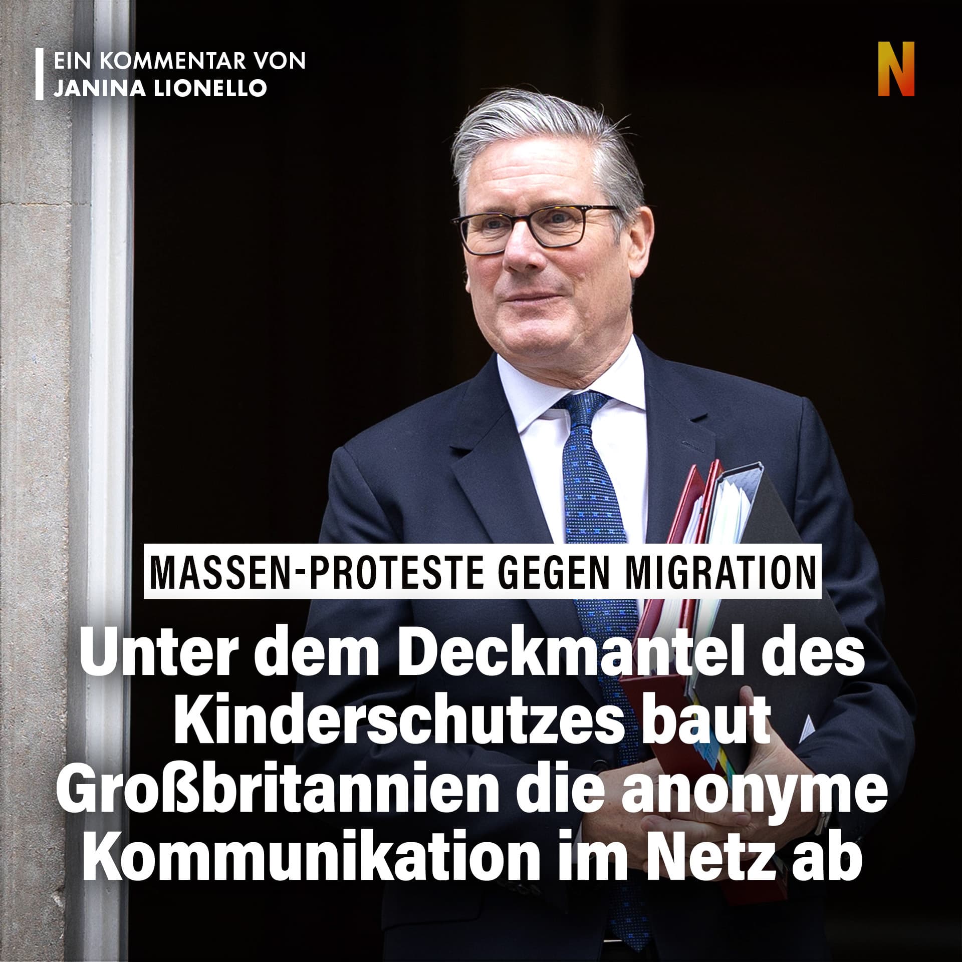 Unter dem Deckmantel des Kinderschutzes baut Großbritannien die anonyme Kommunikation im Netz ab