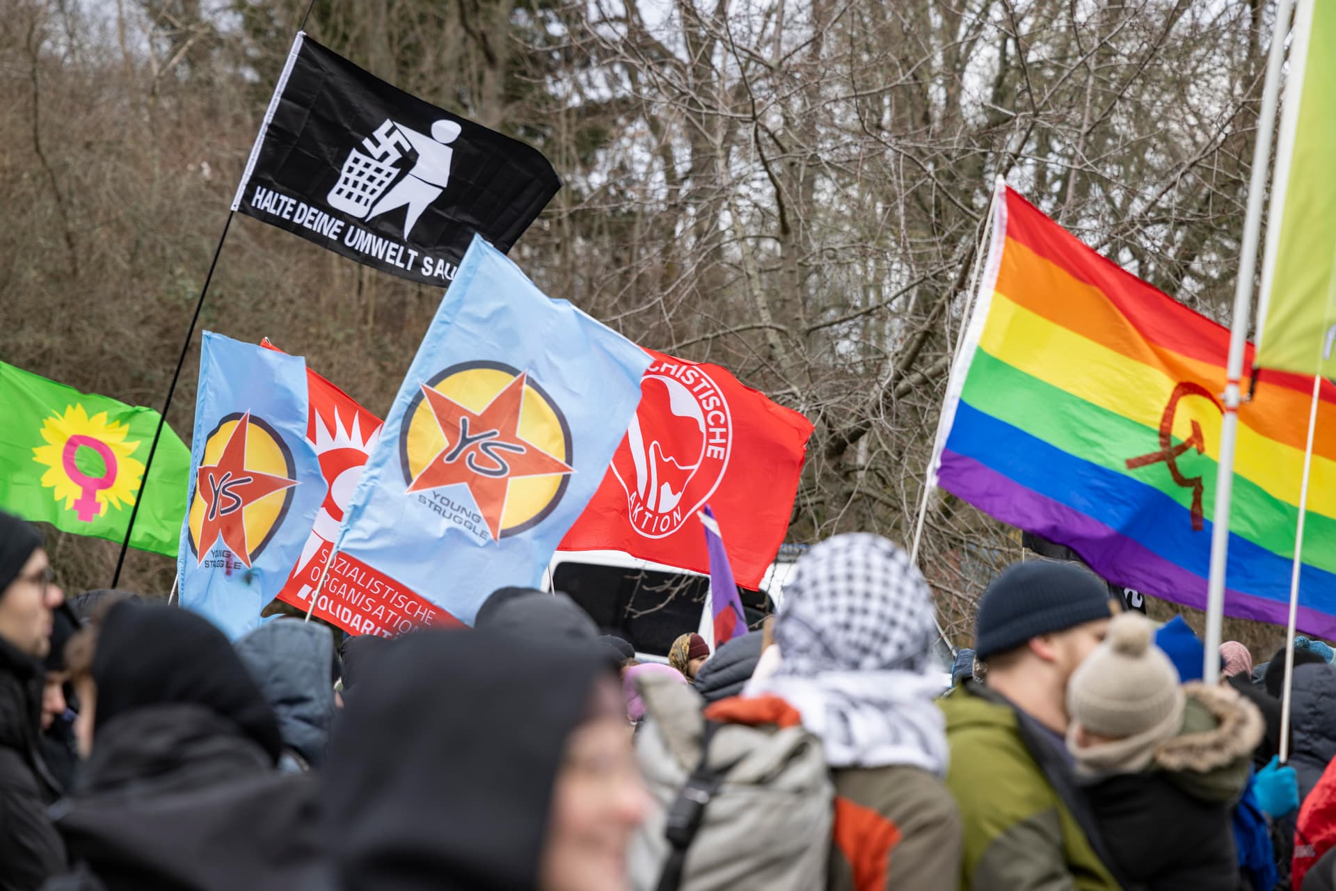 So mobilisiert die linksextreme Szene gegen den AfD-Parteitag