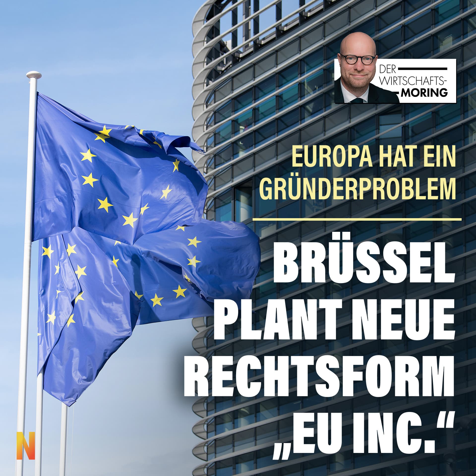 Europa hat ein Gründerproblem: Brüssel plant neue Rechtsform „EU Inc.“