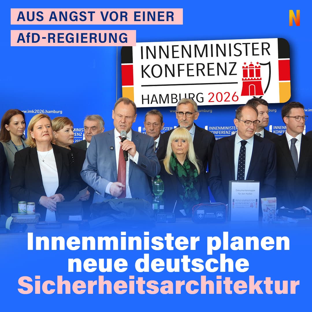 Aus Angst vor einer AfD-Regierung: Innenminister planen neue deutsche Sicherheitsarchitektur