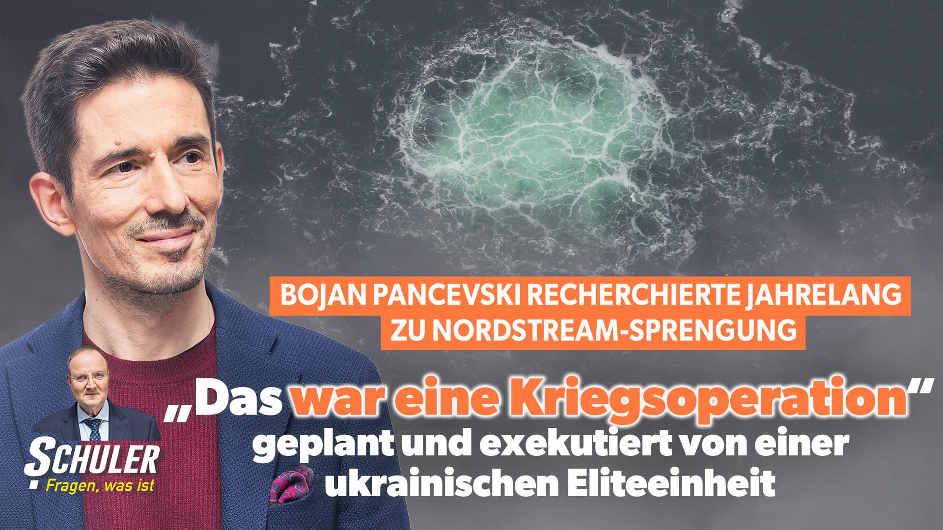 „Das war eine Kriegsoperation“ – Bojan Pancevski über die Sprengung von Nordstream