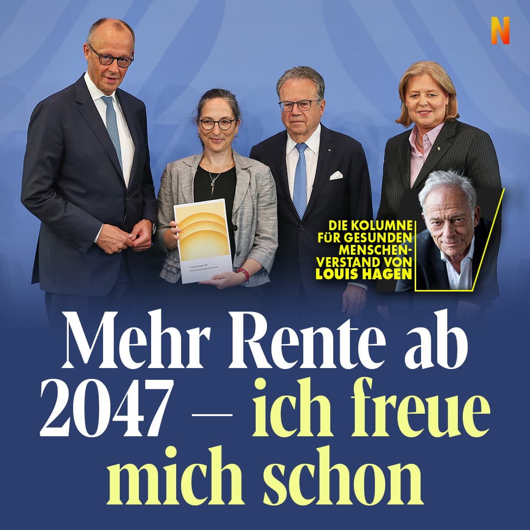 Mehr Rente ab 2047 – ich freue mich schon