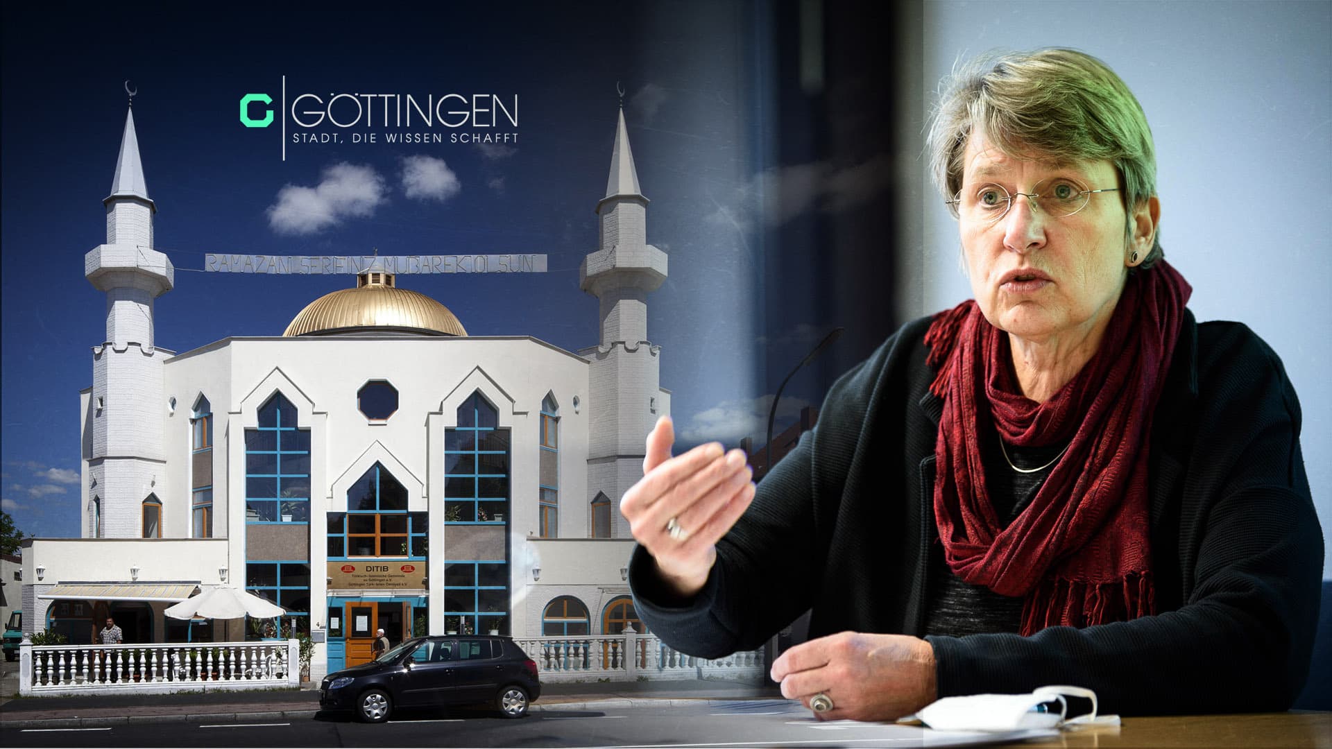 „Wir werden uns von Rechtsradikalen nicht einschüchtern lassen“: Zum ersten Mal ertönt der Muezzin-Ruf über Göttingen